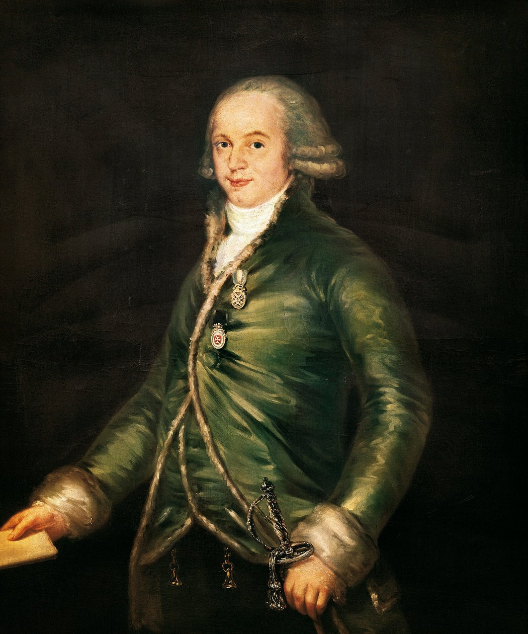 Portrét Mariana Luise de Urquijo y Muga (1768-1817) od Francisco de Goya