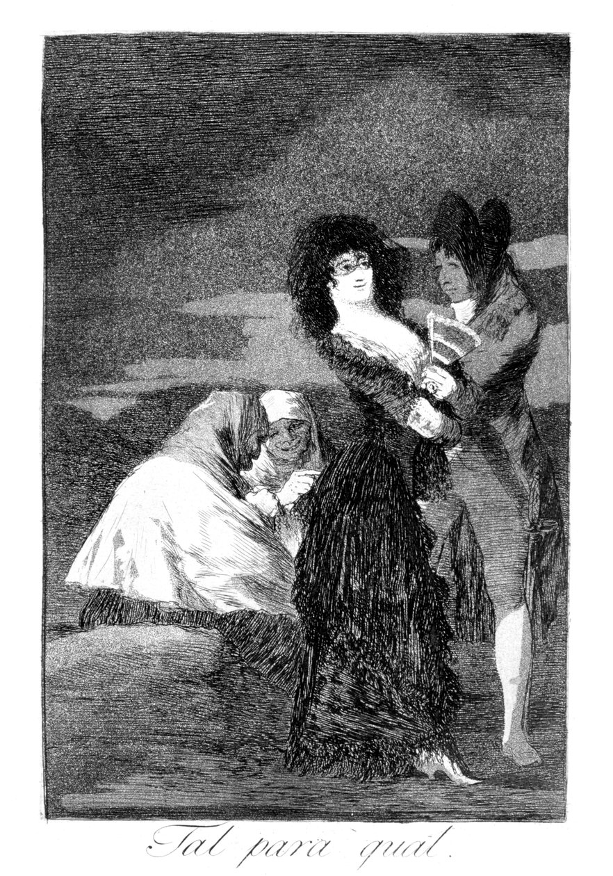 Královna Maria Luisa Teresa z Parmy, ministerská předsedkyně Španělska, 1799 od Francisco de Goya