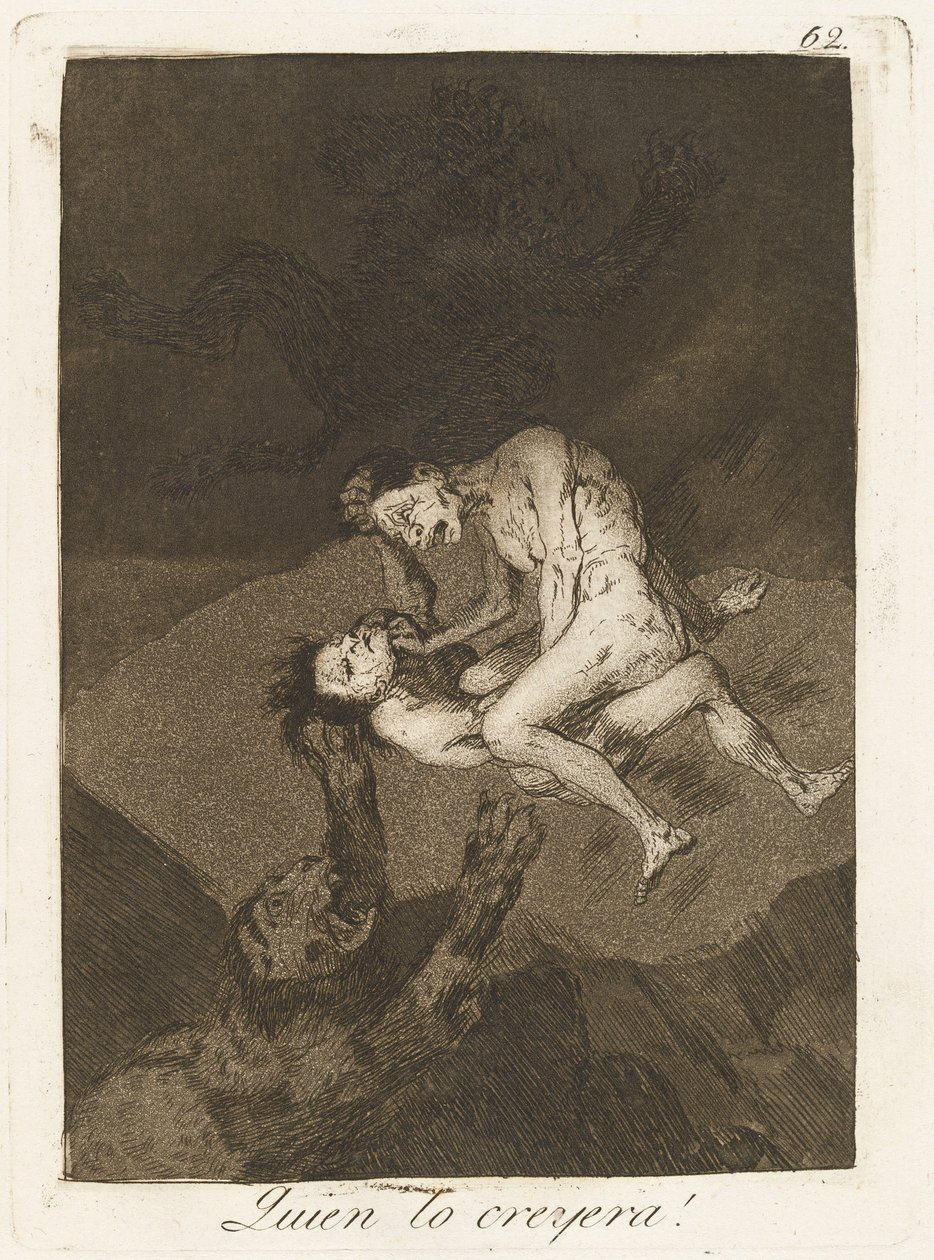 Quien lo creyera! (Koho by to napadlo!) od Francisco de Goya