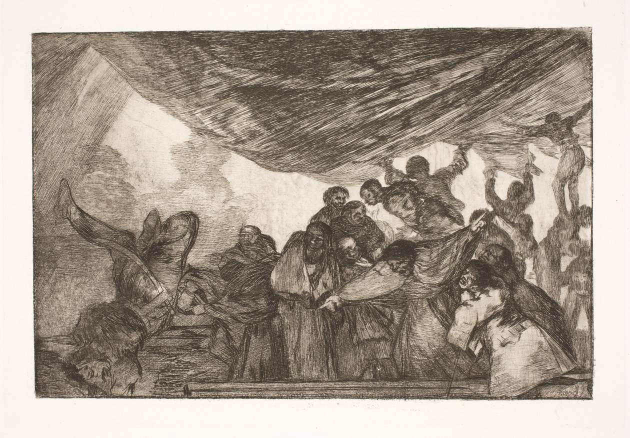 Čistá pošetilost (aniž byste se odvolávali na Boha nebo ďábla) od Francisco de Goya