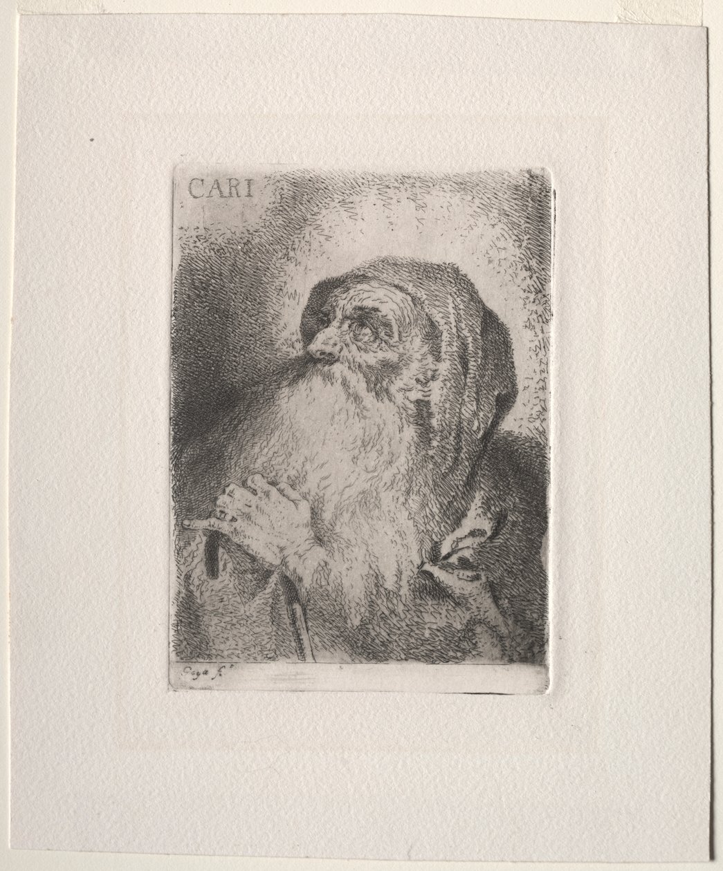 Svatý František z Pauly (Caritas) od Francisco de Goya