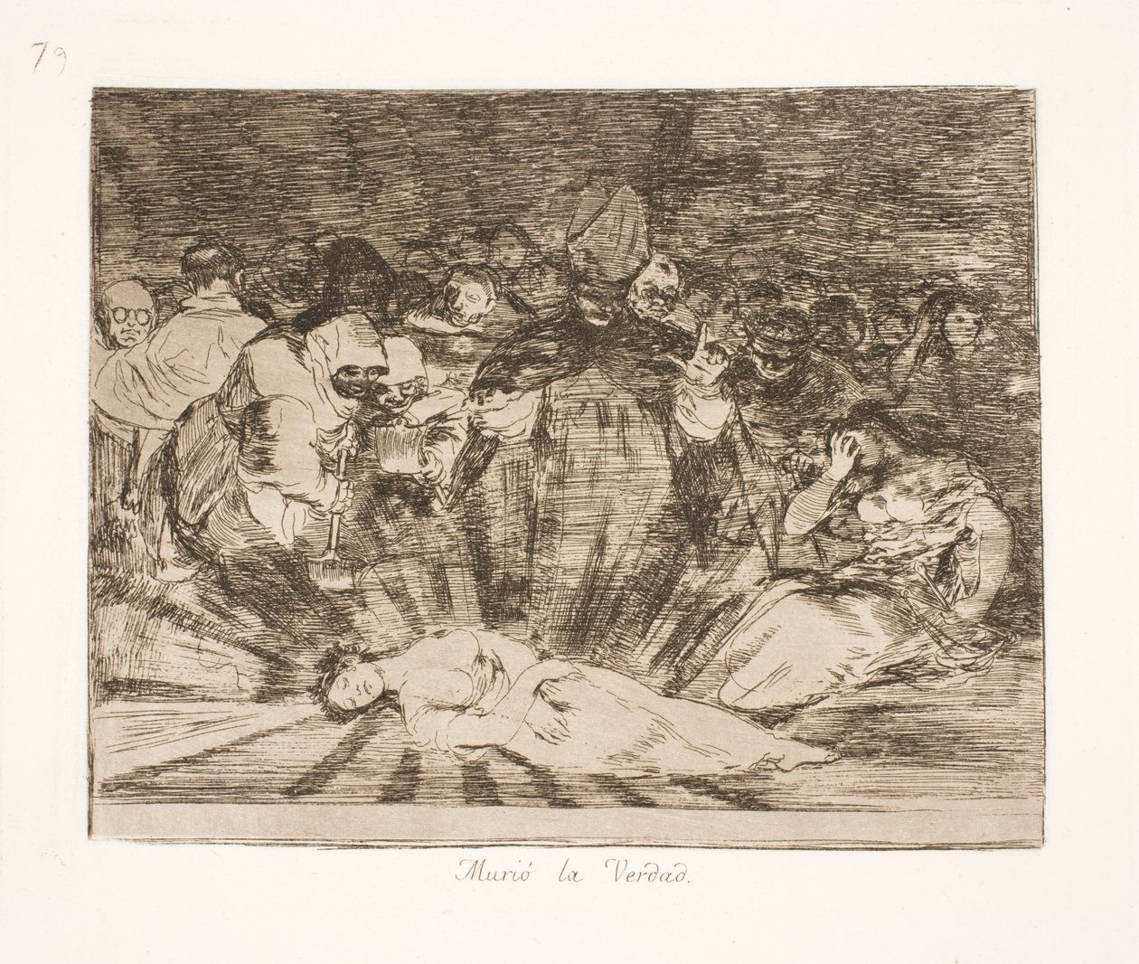 Pravda je mrtvá (79) od Francisco de Goya