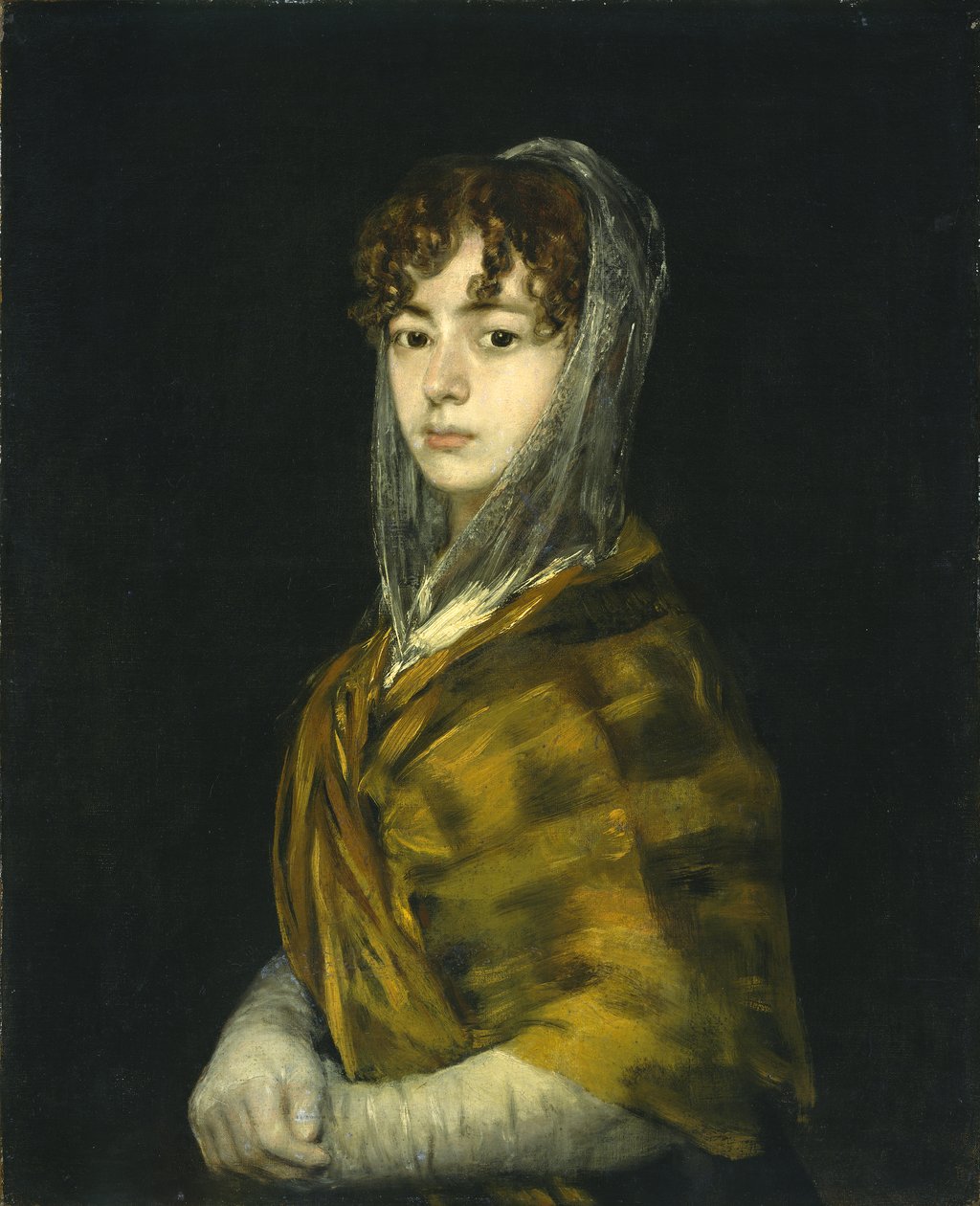 Senora Sabasa Garcia, kolem 1806-11 (olej na plátně) od Francisco de Goya