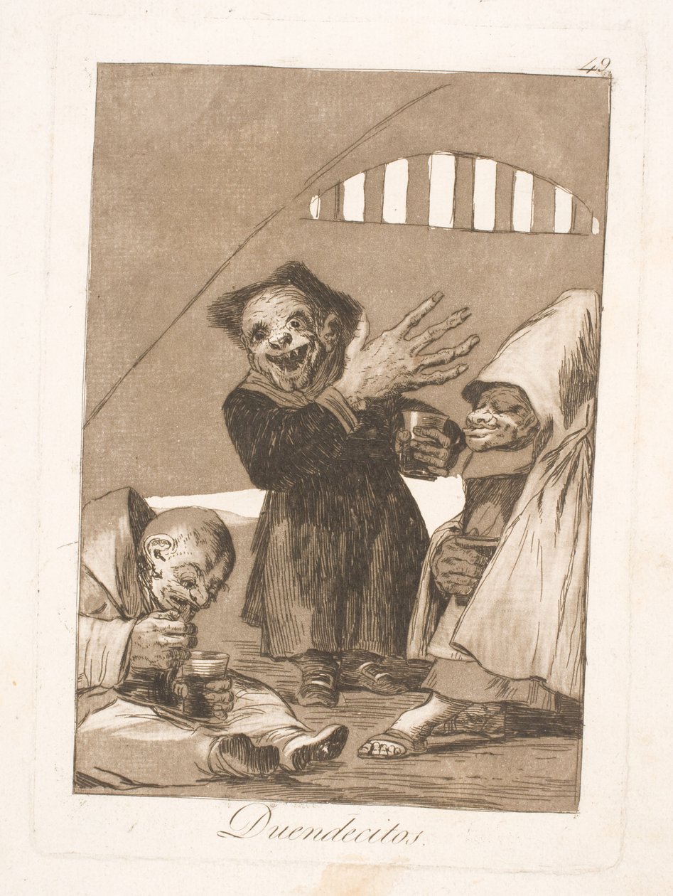 Malí trollové od Francisco de Goya