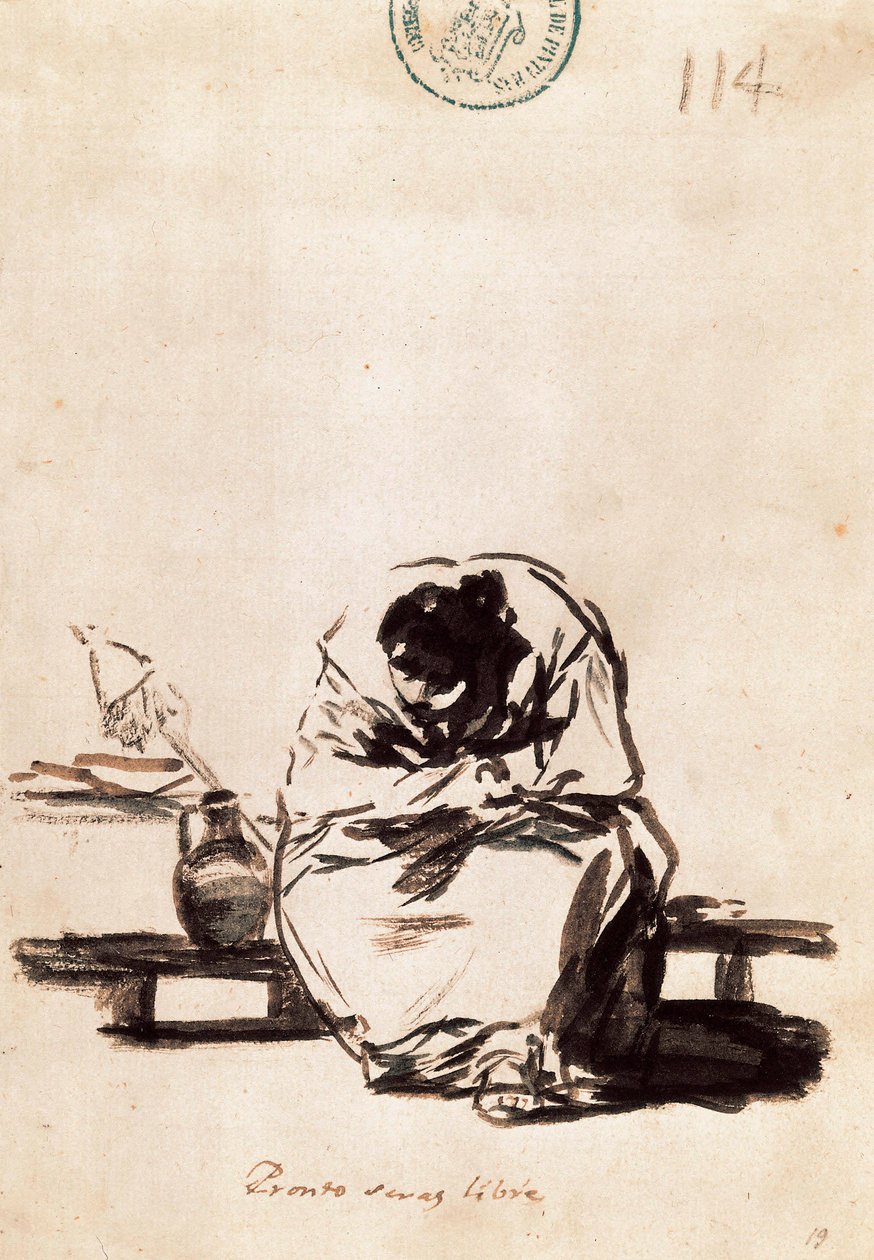 Brzy budete svobodní od Francisco de Goya