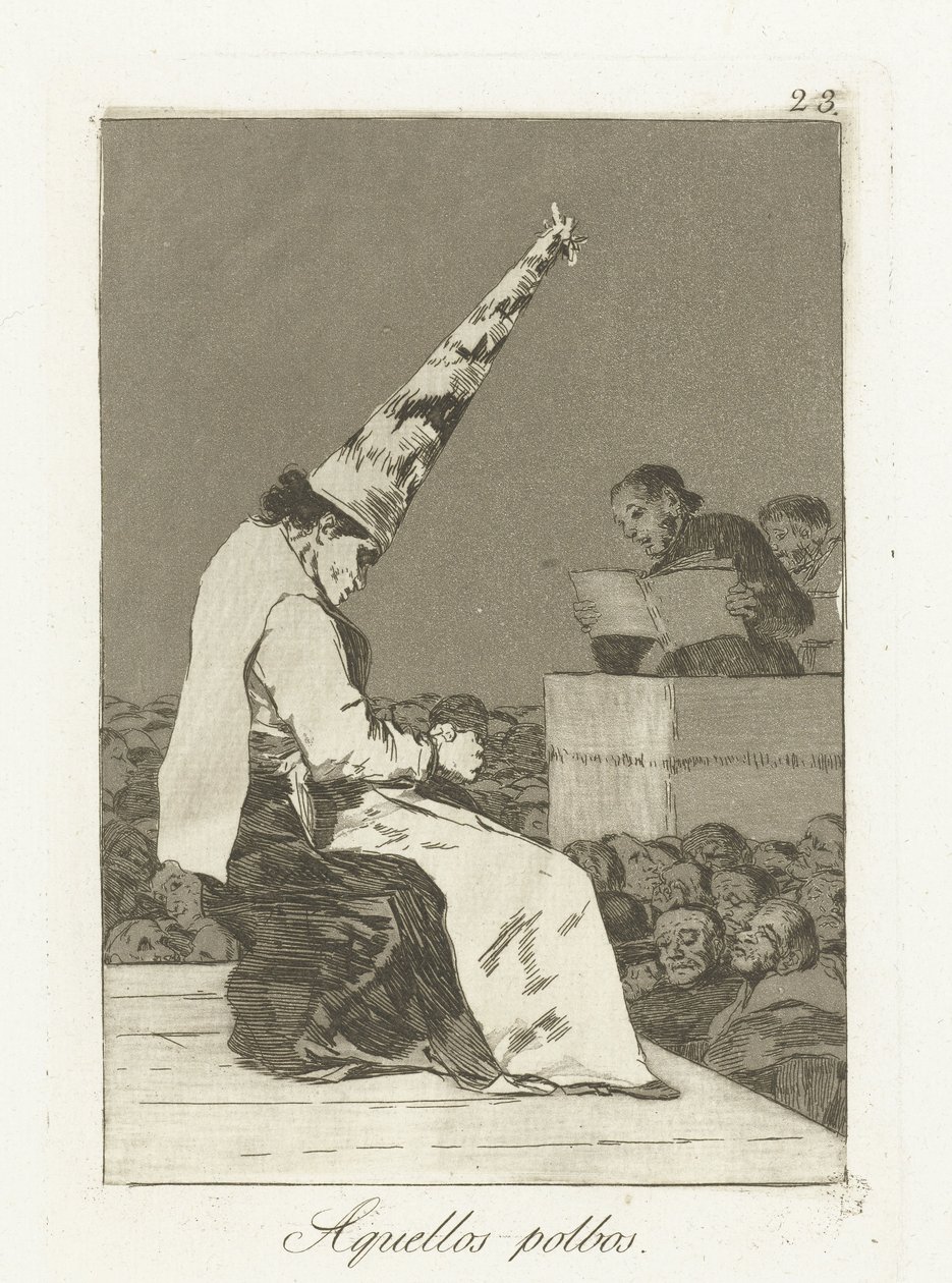 Částice prachu od Francisco de Goya