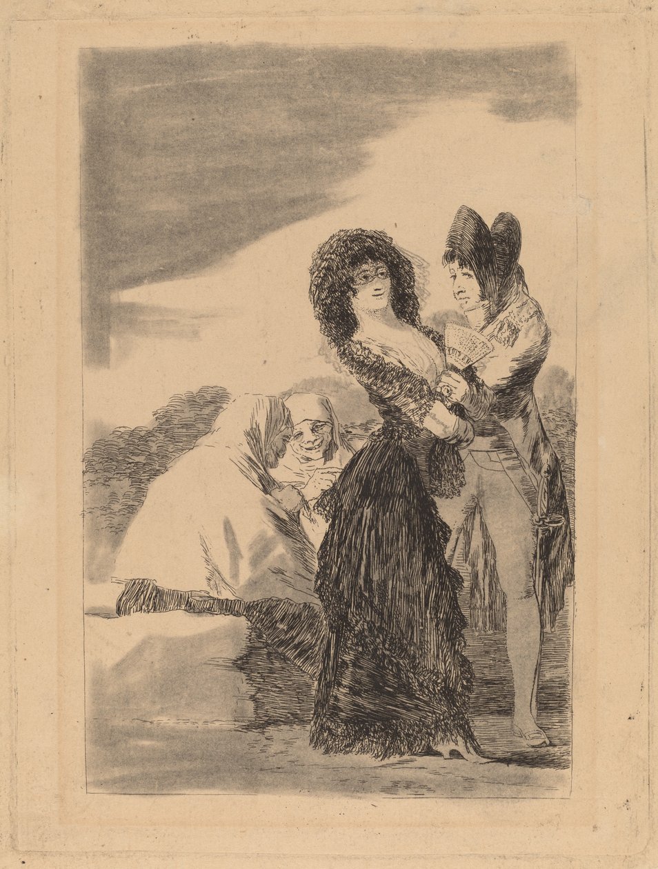 Tal para qual (Dva druhu) od Francisco de Goya