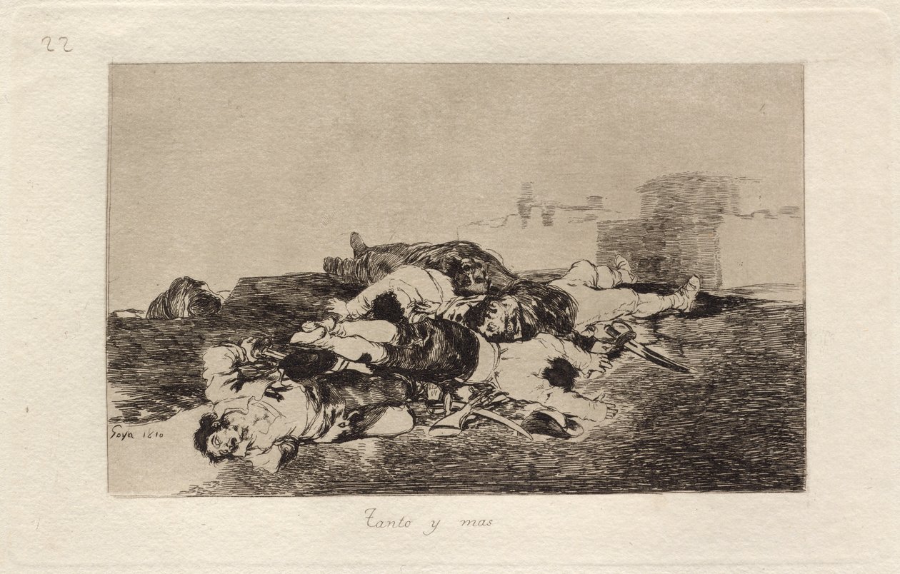 Tolik a víc (ještě hůř) od Francisco de Goya