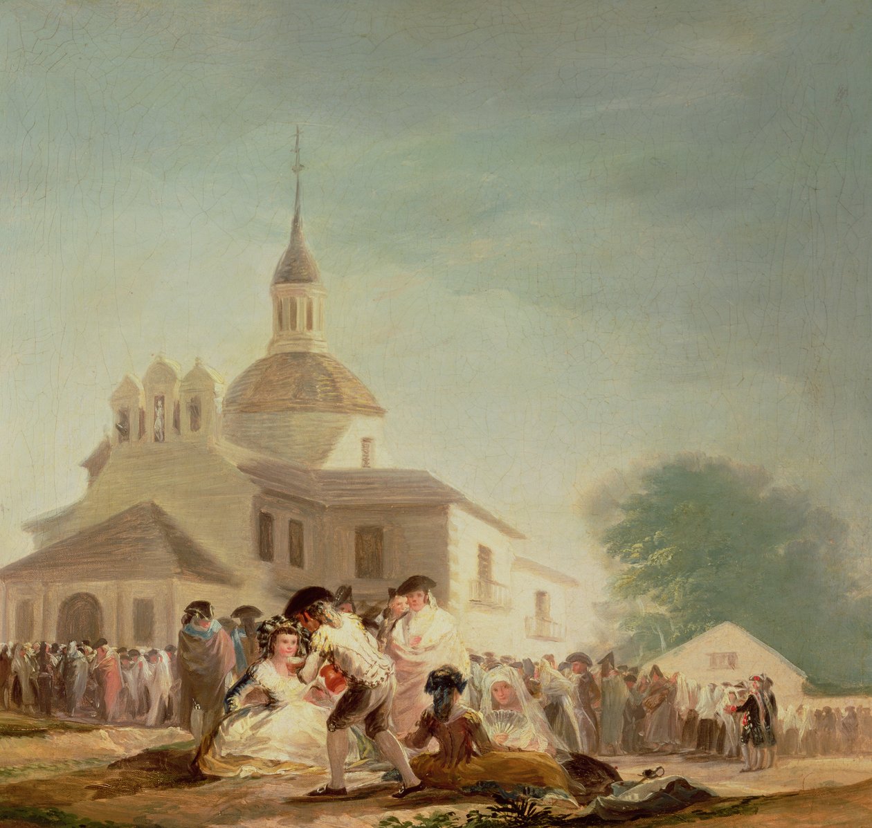 Ermitáž San Isidro, Madrid, 1788 od Francisco de Goya