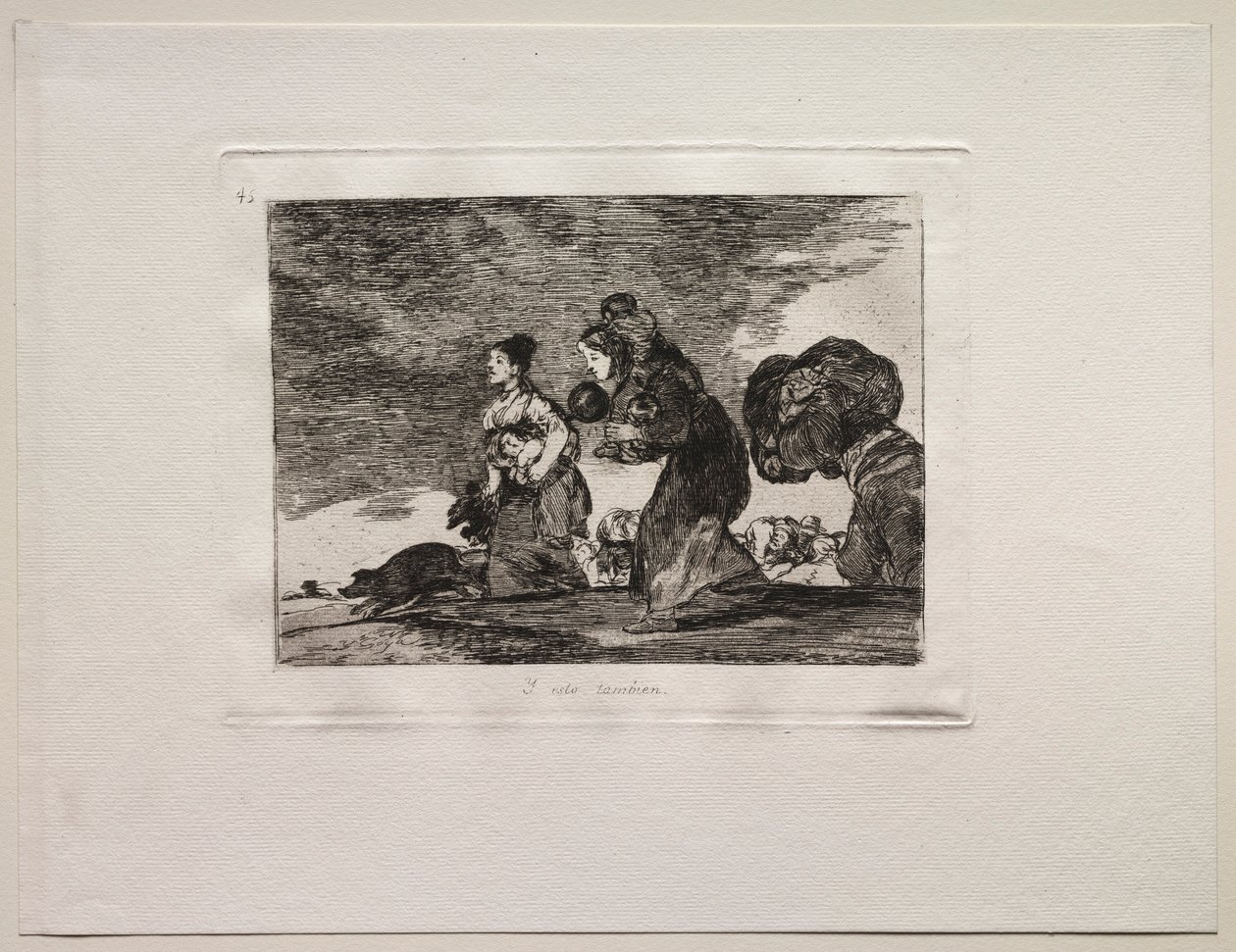 The Horrors of War: A tohle taky. od Francisco de Goya