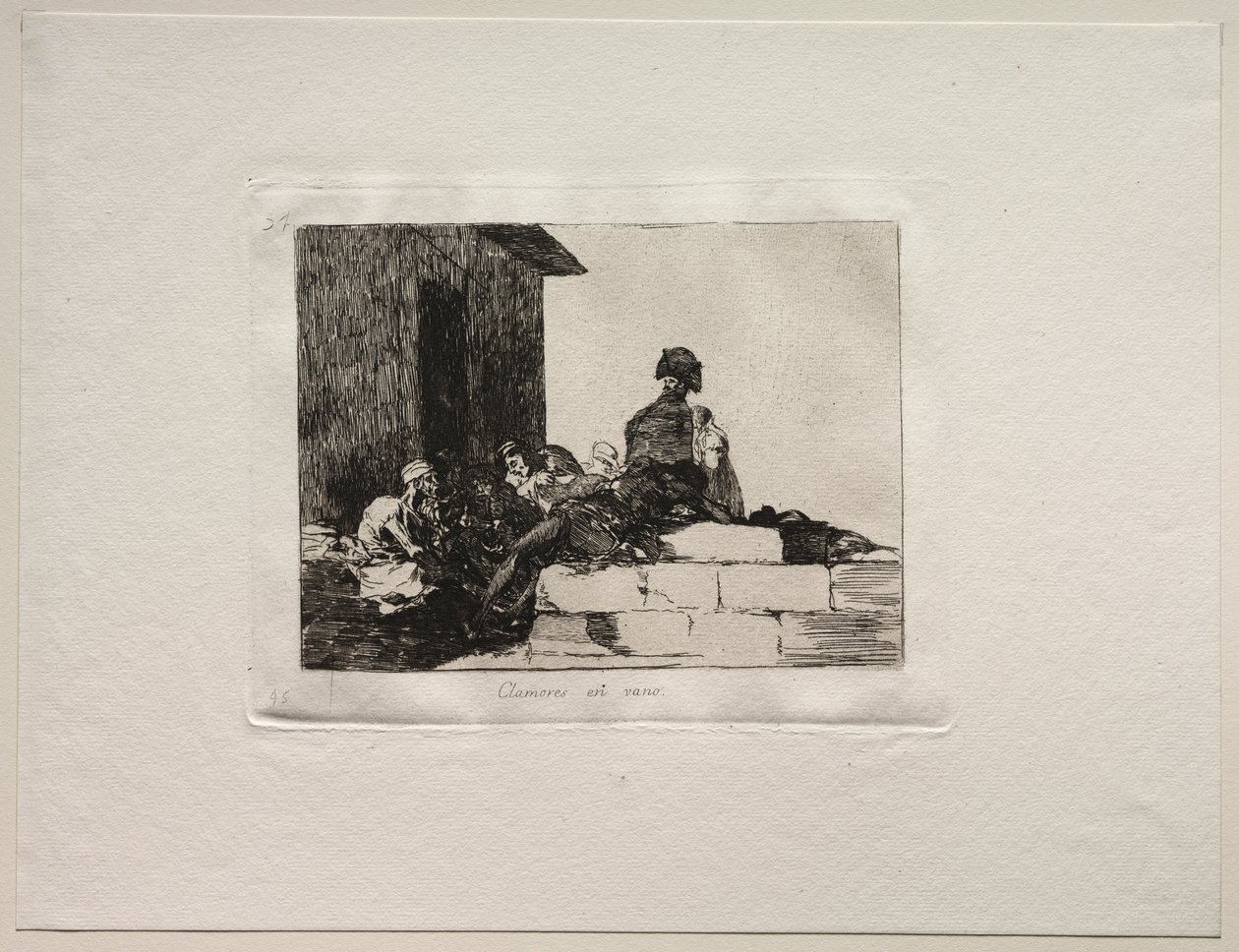 The Horrors of War: Appeals jsou marné od Francisco de Goya