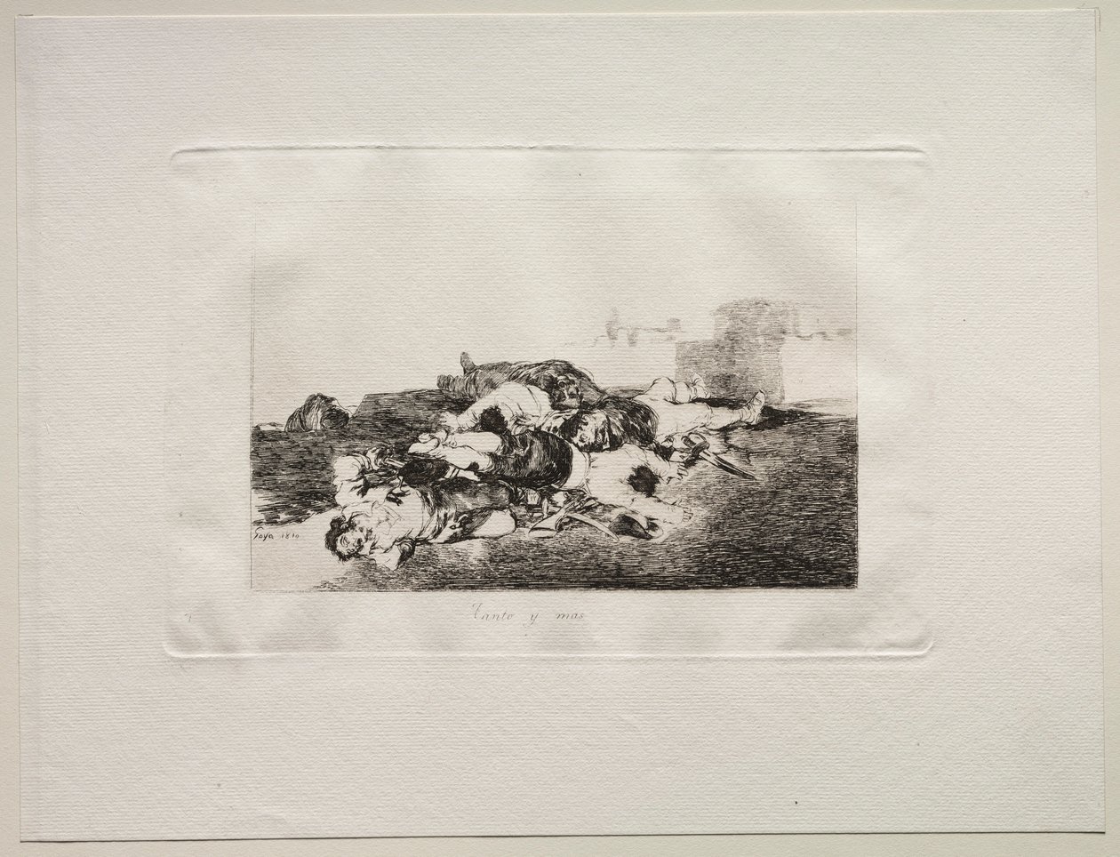 Hrůzy války: Ještě horší, 1810. od Francisco de Goya