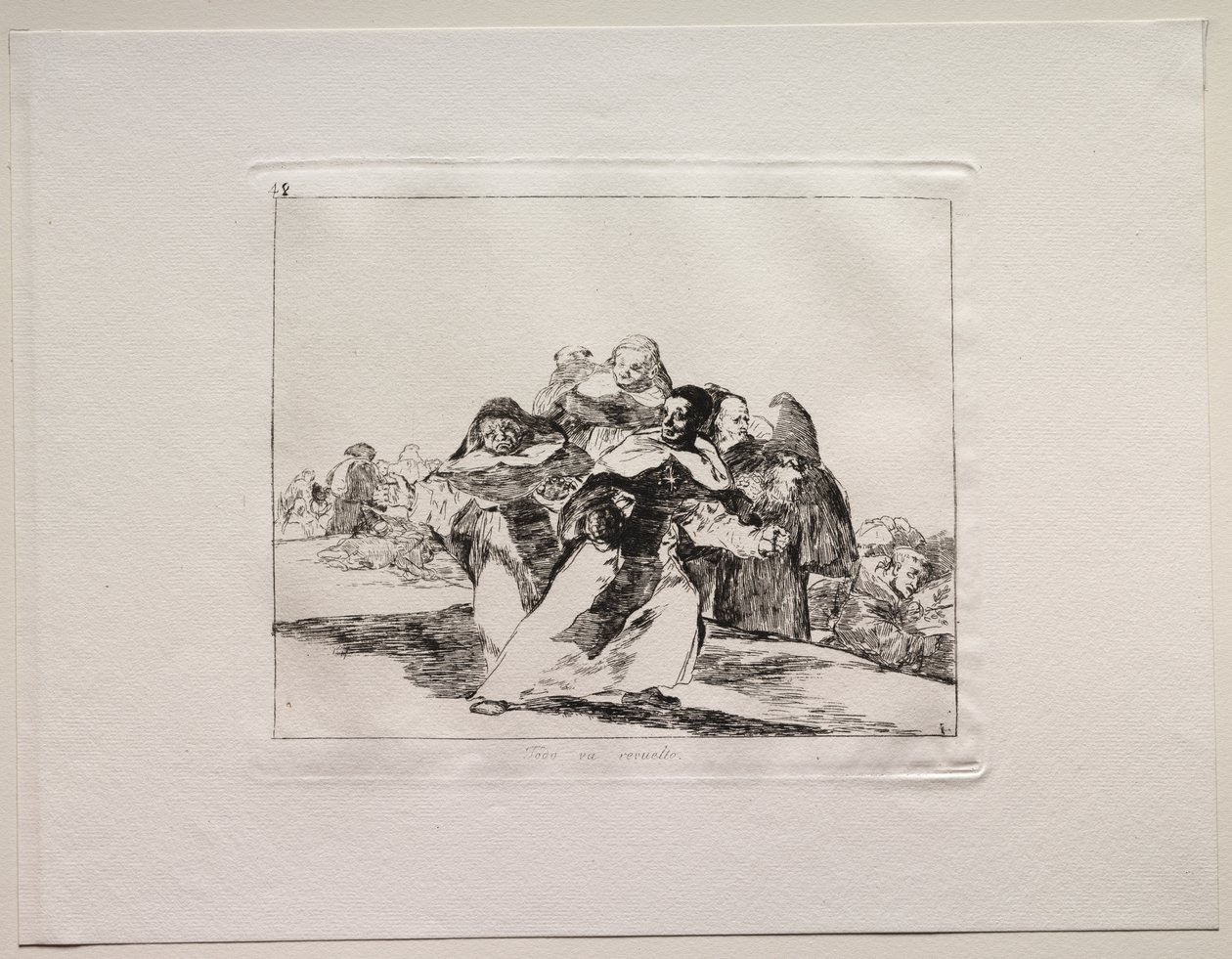 The Horrors of War: Everything is Topsy-Turvy od Francisco de Goya