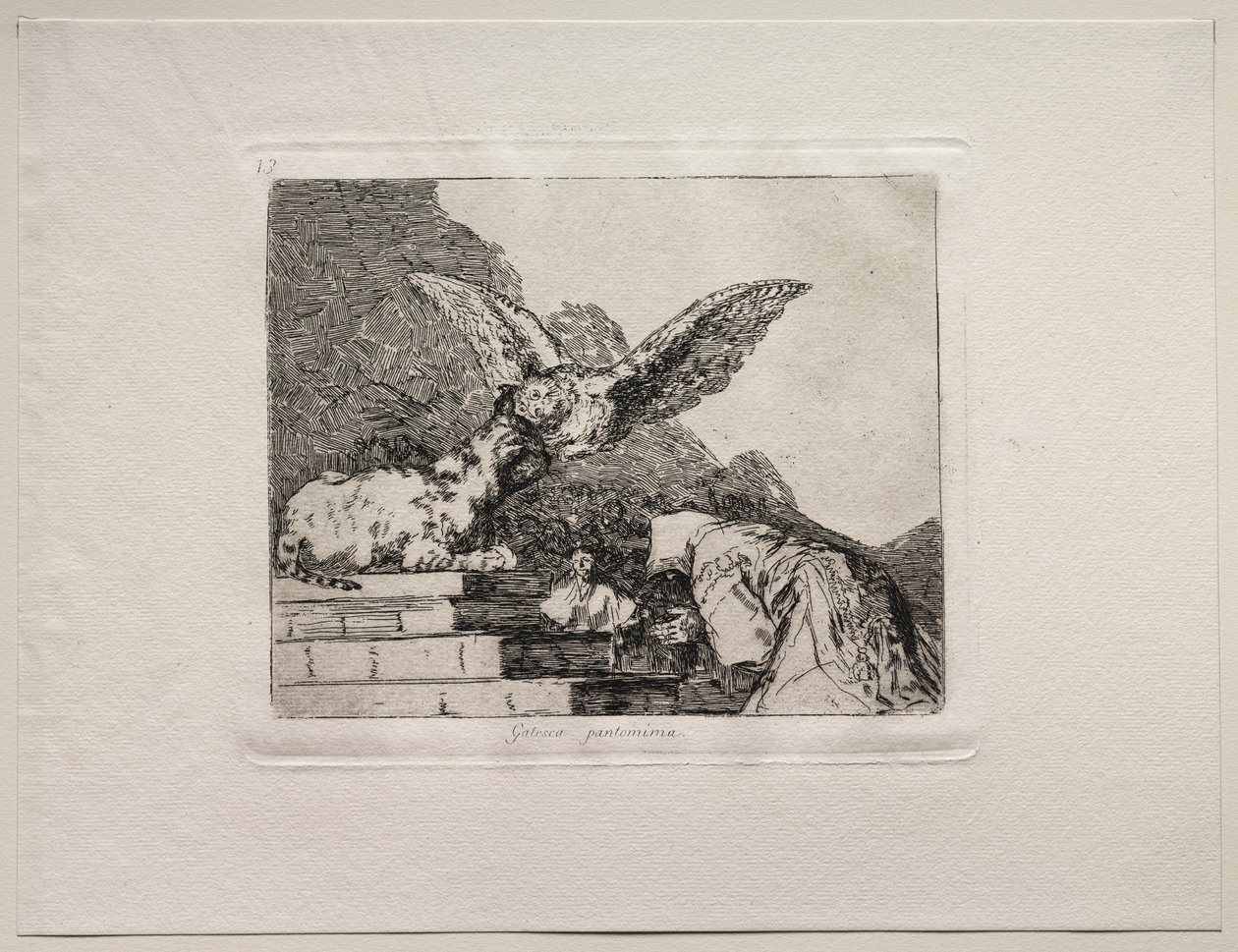The Horrors of War: Kočičí pantomima od Francisco de Goya