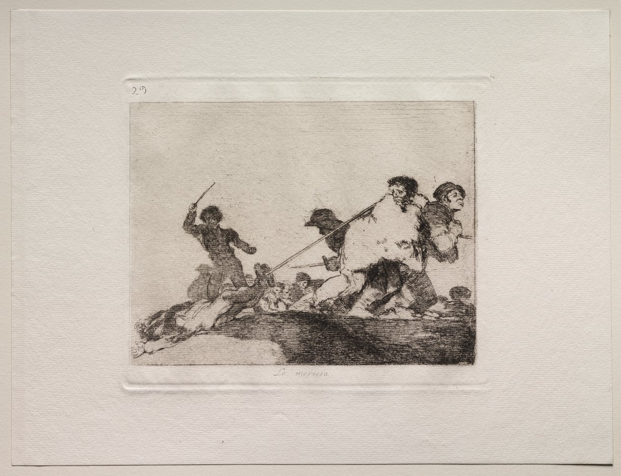 Hrůzy války: Zasloužil si to od Francisco de Goya