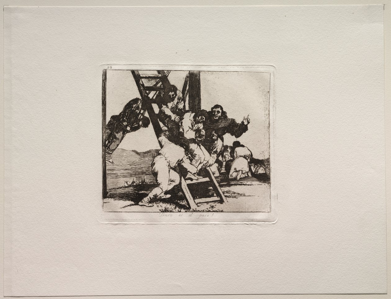 The Horrors of War: Je to těžký krok! od Francisco de Goya