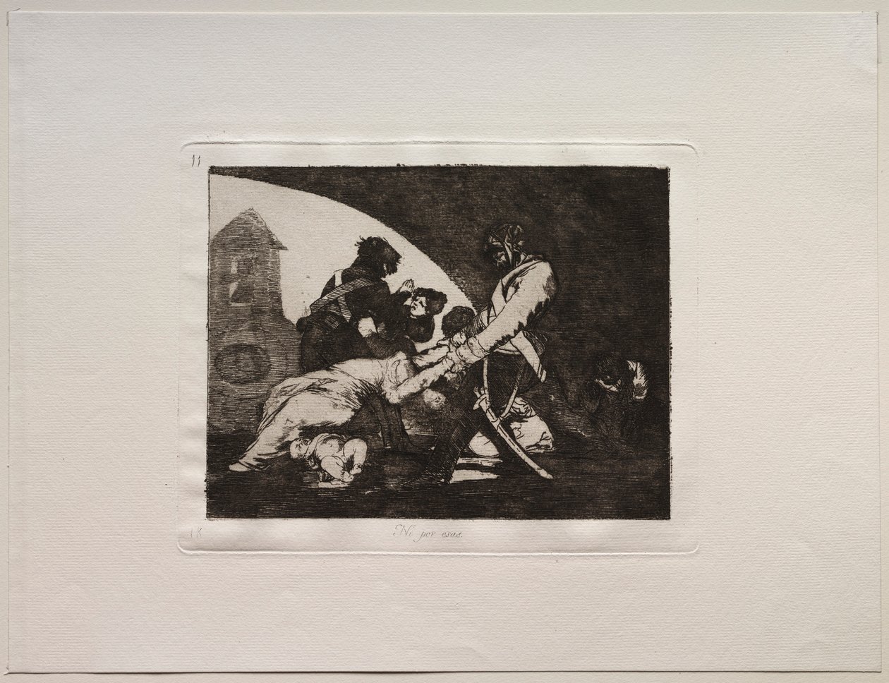 The Horrors of War: Ani Do These. od Francisco de Goya
