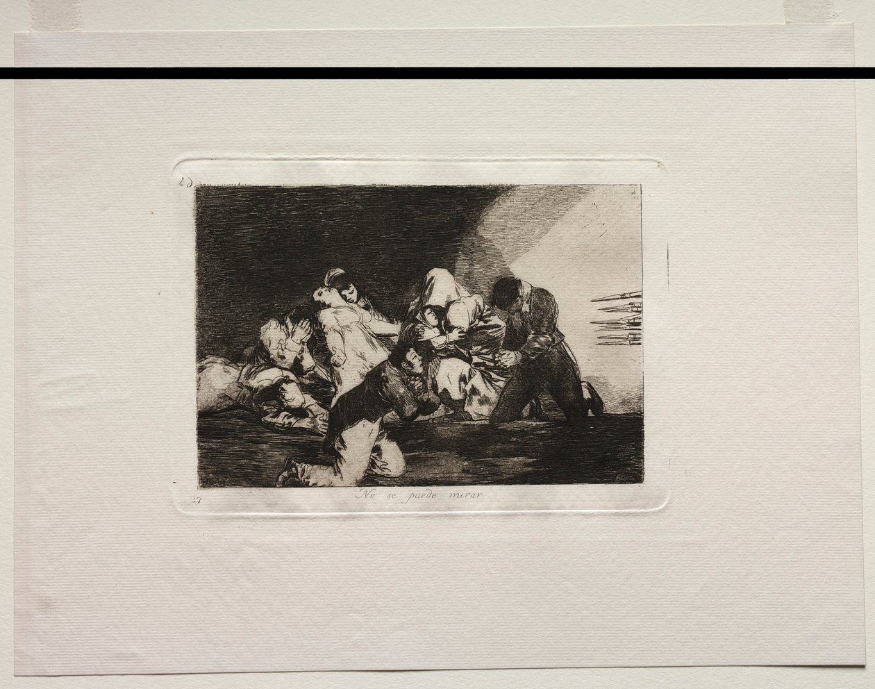 The Horrors of War: One Cant Look. od Francisco de Goya