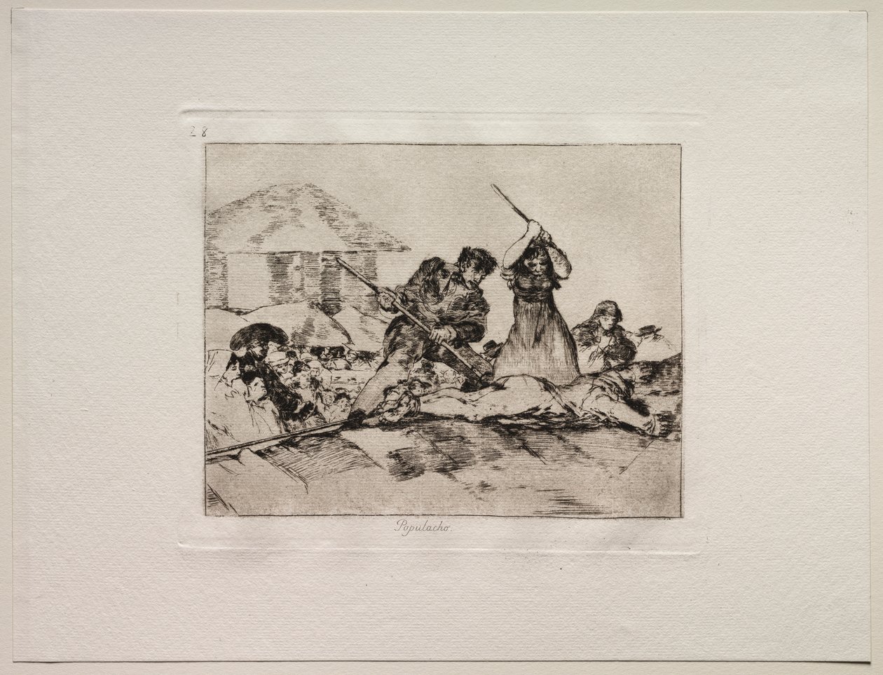 The Horrors of War: Rabble od Francisco de Goya
