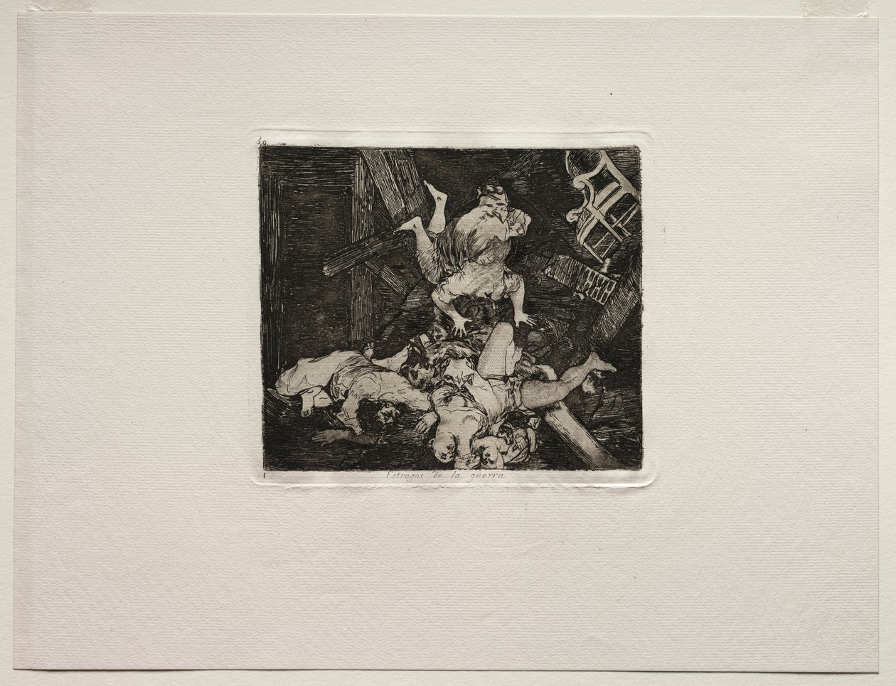 The Horrors of War: Ravages of War od Francisco de Goya