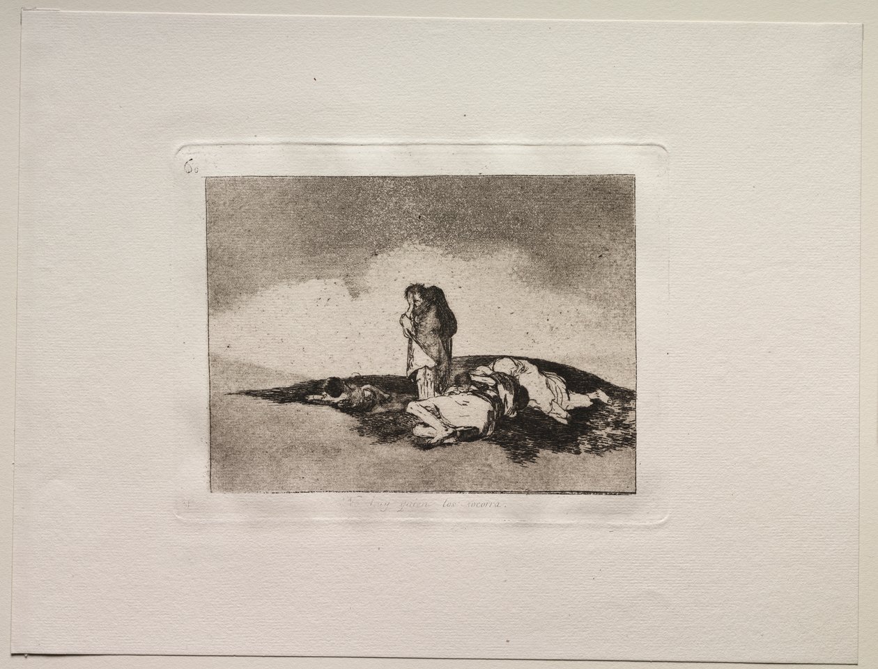The Horrors of War: Neexistuje nikdo, kdo by jim pomohl od Francisco de Goya