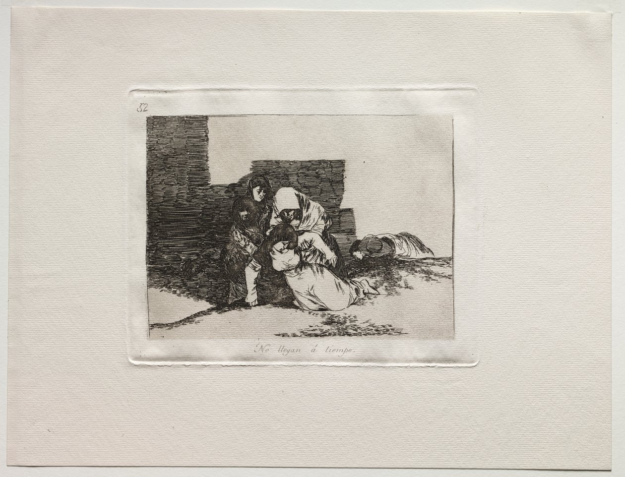 Hrůzy války: Nepřijdou včas od Francisco de Goya