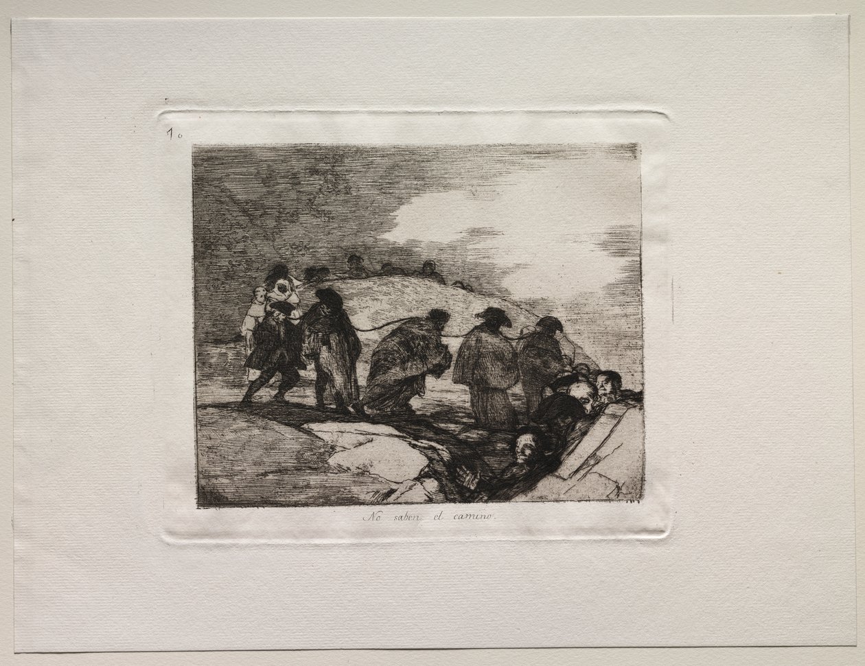 The Horrors of War: Oni neznají cestu od Francisco de Goya