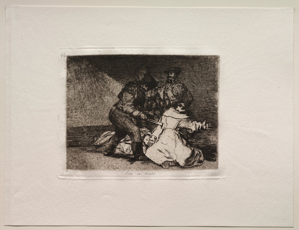 The Horrors of War: This Is Bad. od Francisco de Goya