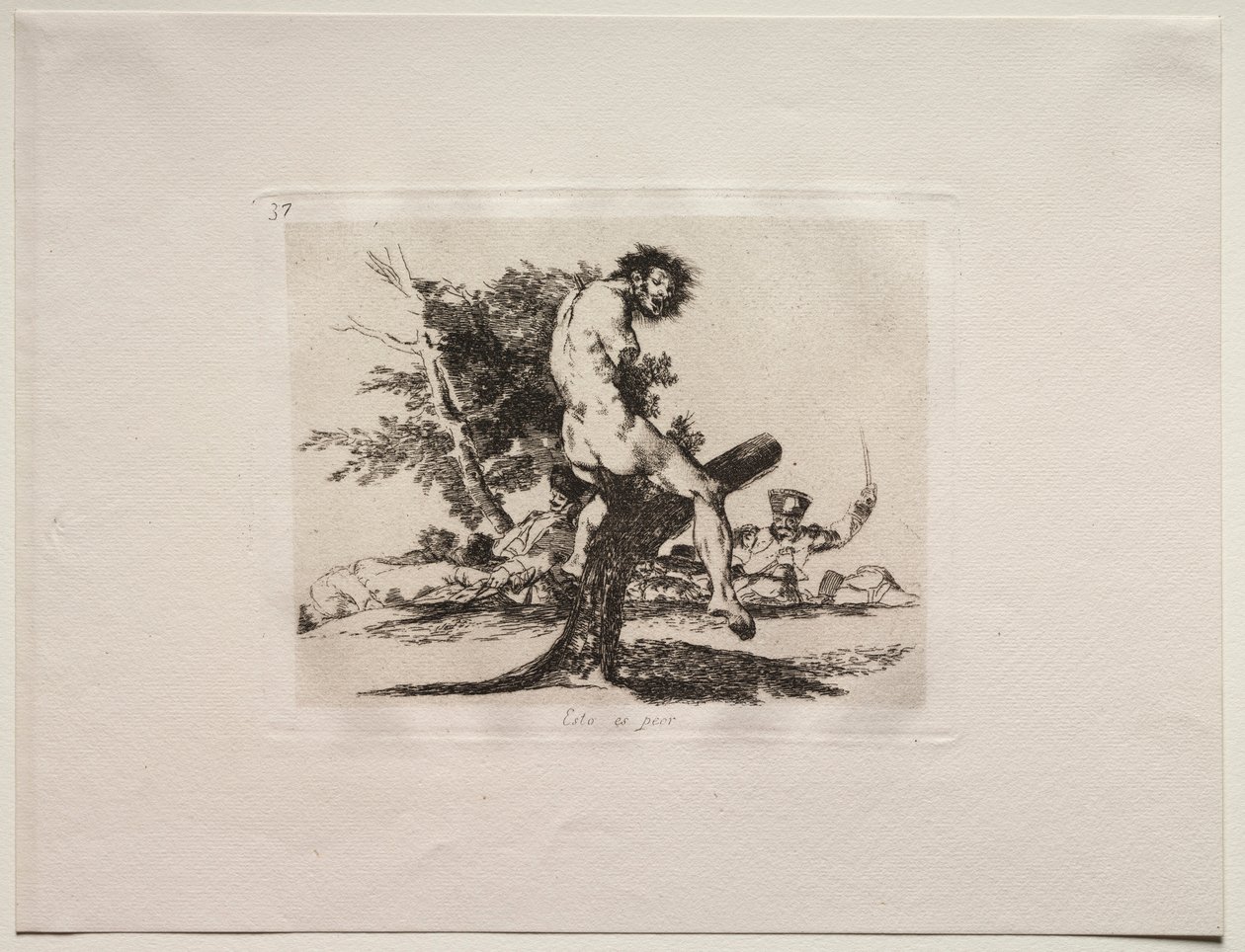 The Horrors of War: Tohle je horší. od Francisco de Goya