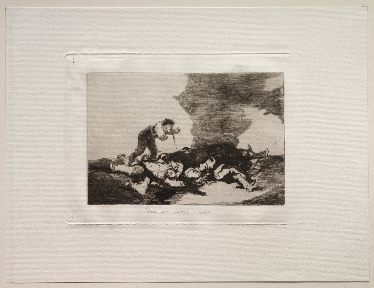 The Horrors of War: To je to, pro co jste se narodili od Francisco de Goya