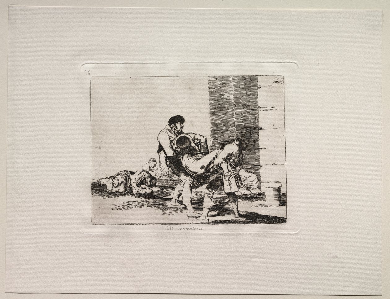 The Horrors of War: To The Cemetery od Francisco de Goya