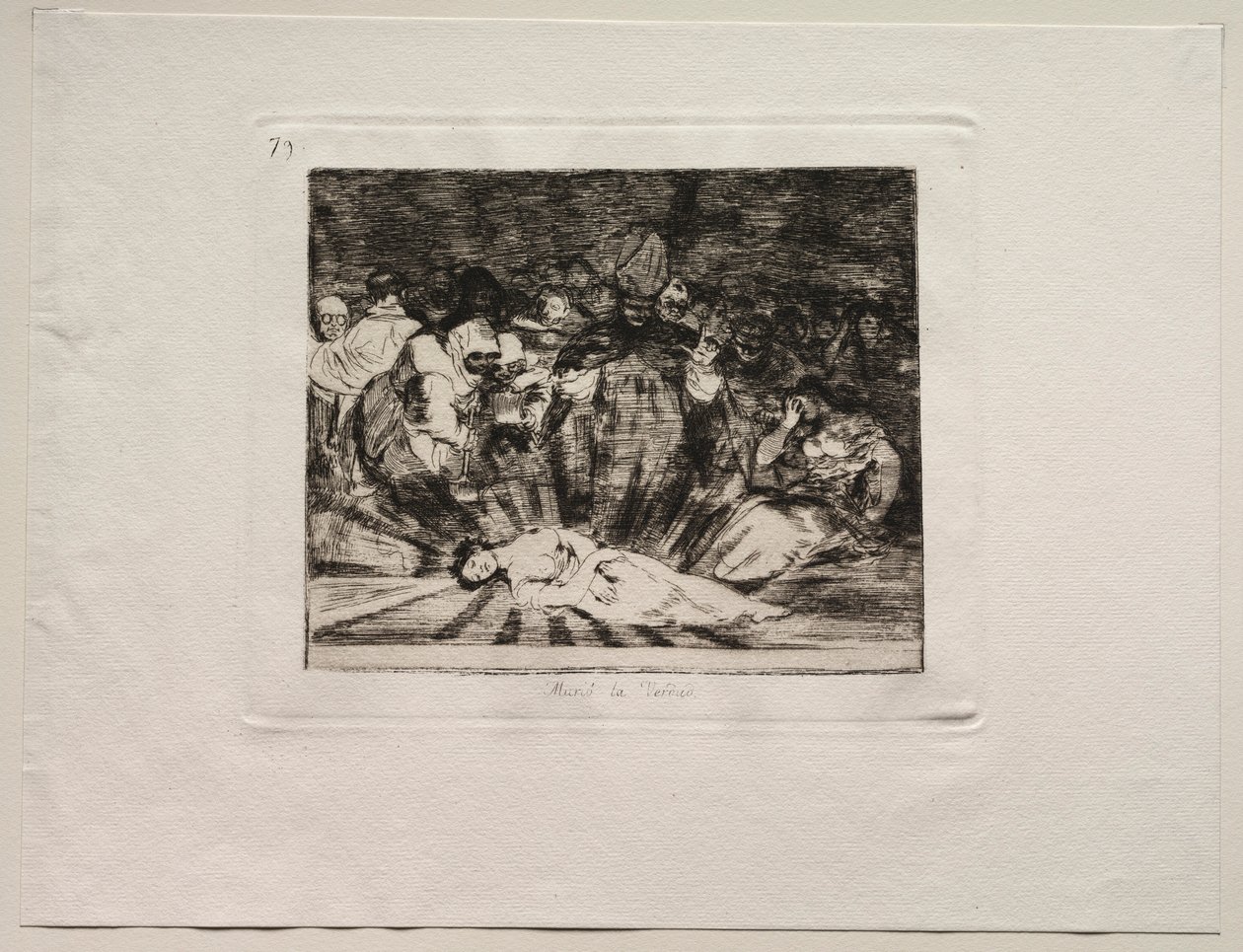The Horrors of War: Truth Has Die. od Francisco de Goya