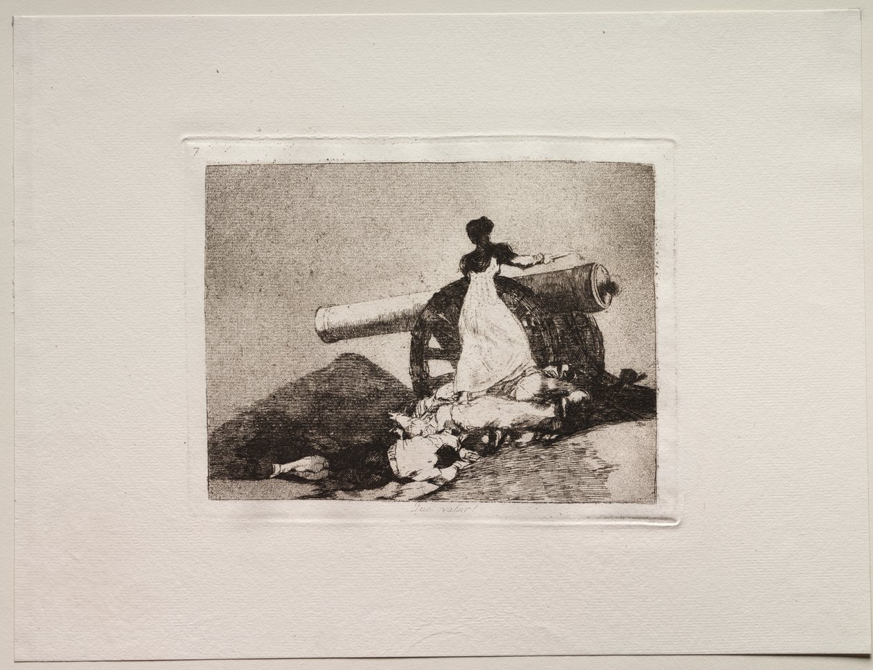 The Horrors of War: Jaká odvaha! od Francisco de Goya
