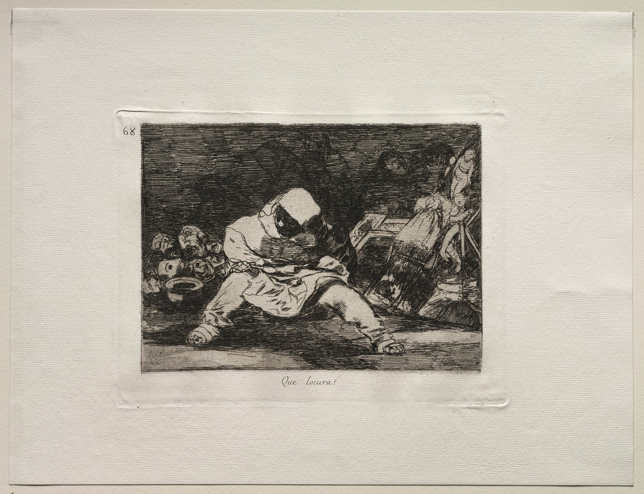The Horrors of War: What Madness!. od Francisco de Goya