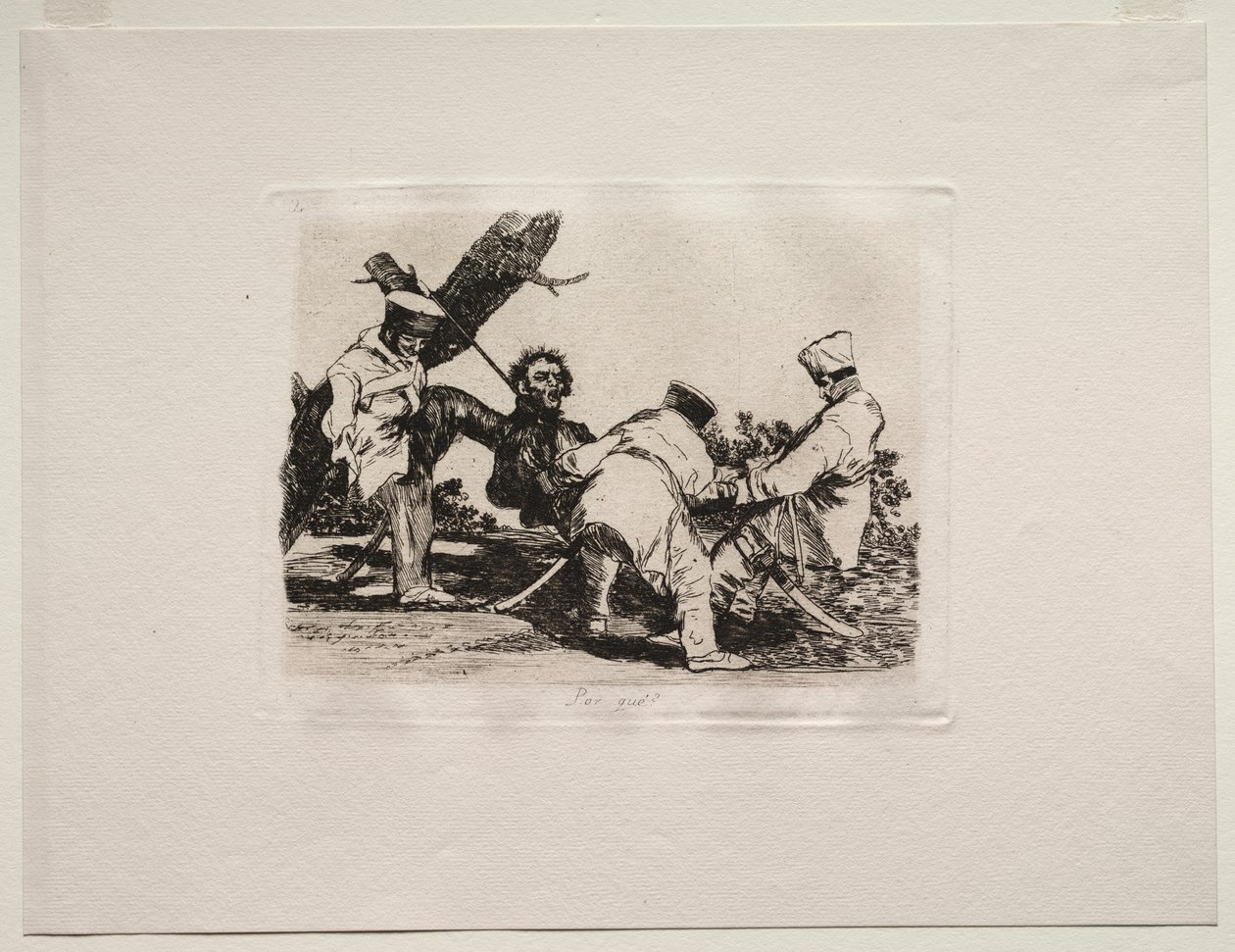 The Horrors of War: Proč? od Francisco de Goya