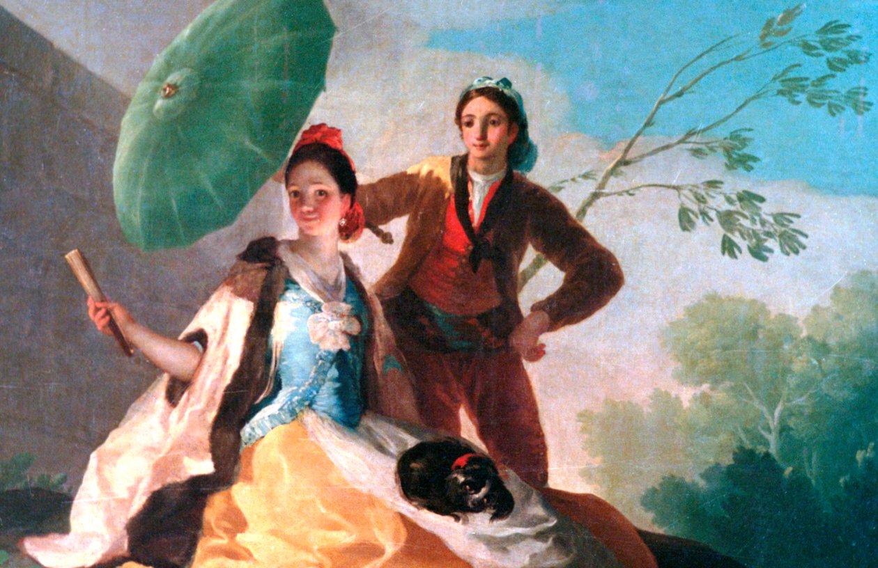 Slunečník, 1777 od Francisco de Goya