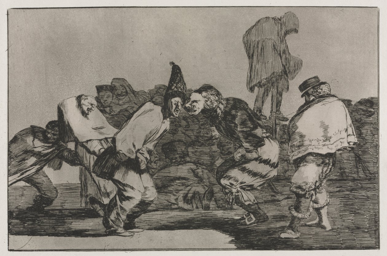Přísloví: Karnevalové bláznovství od Francisco de Goya