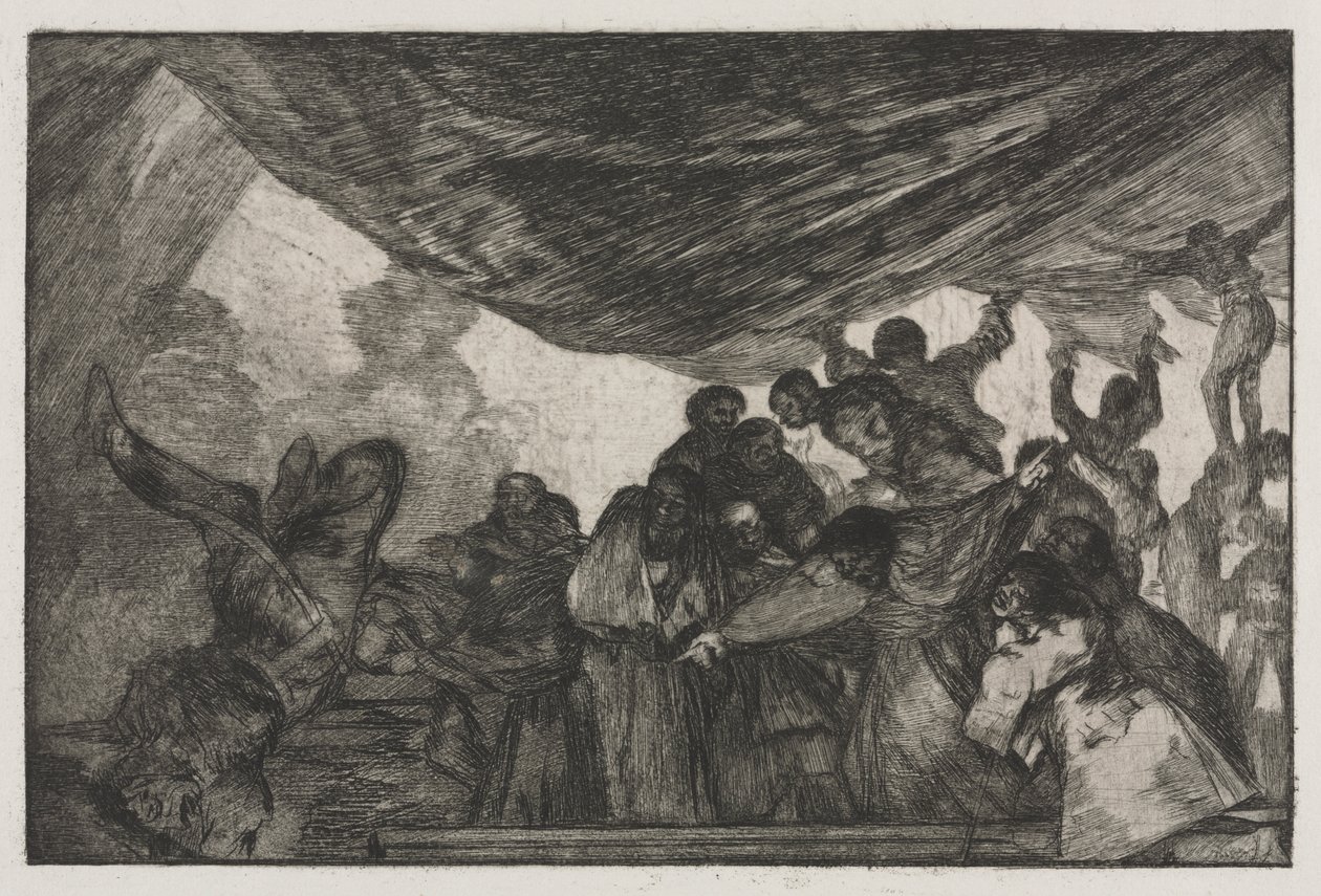 Přísloví: Jasná pošetilost od Francisco de Goya
