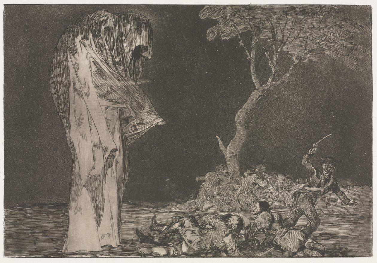 Přísloví: Pošetilost strachu od Francisco de Goya