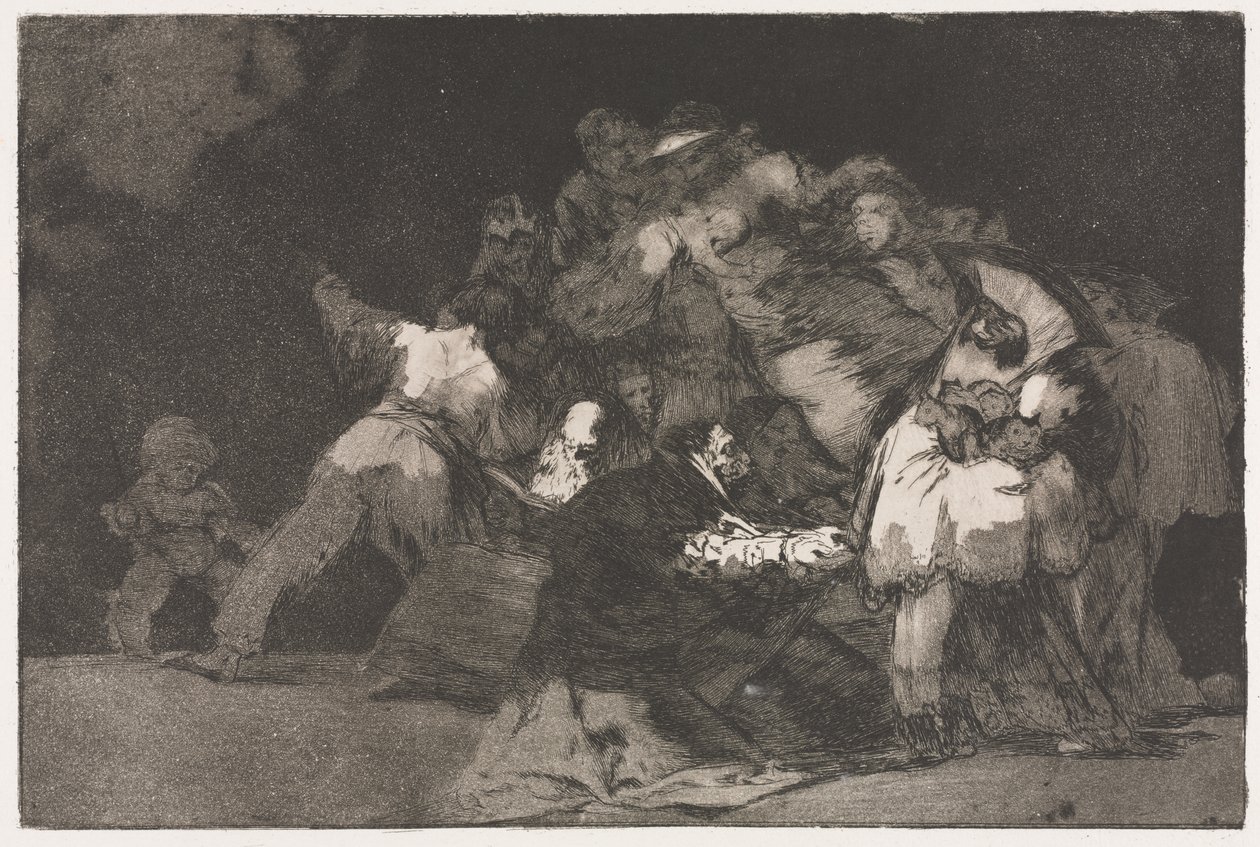 Přísloví: Obecná pošetilost od Francisco de Goya
