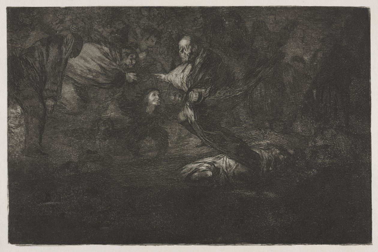 Přísloví: Bůh je stvořil a oni se spojili od Francisco de Goya
