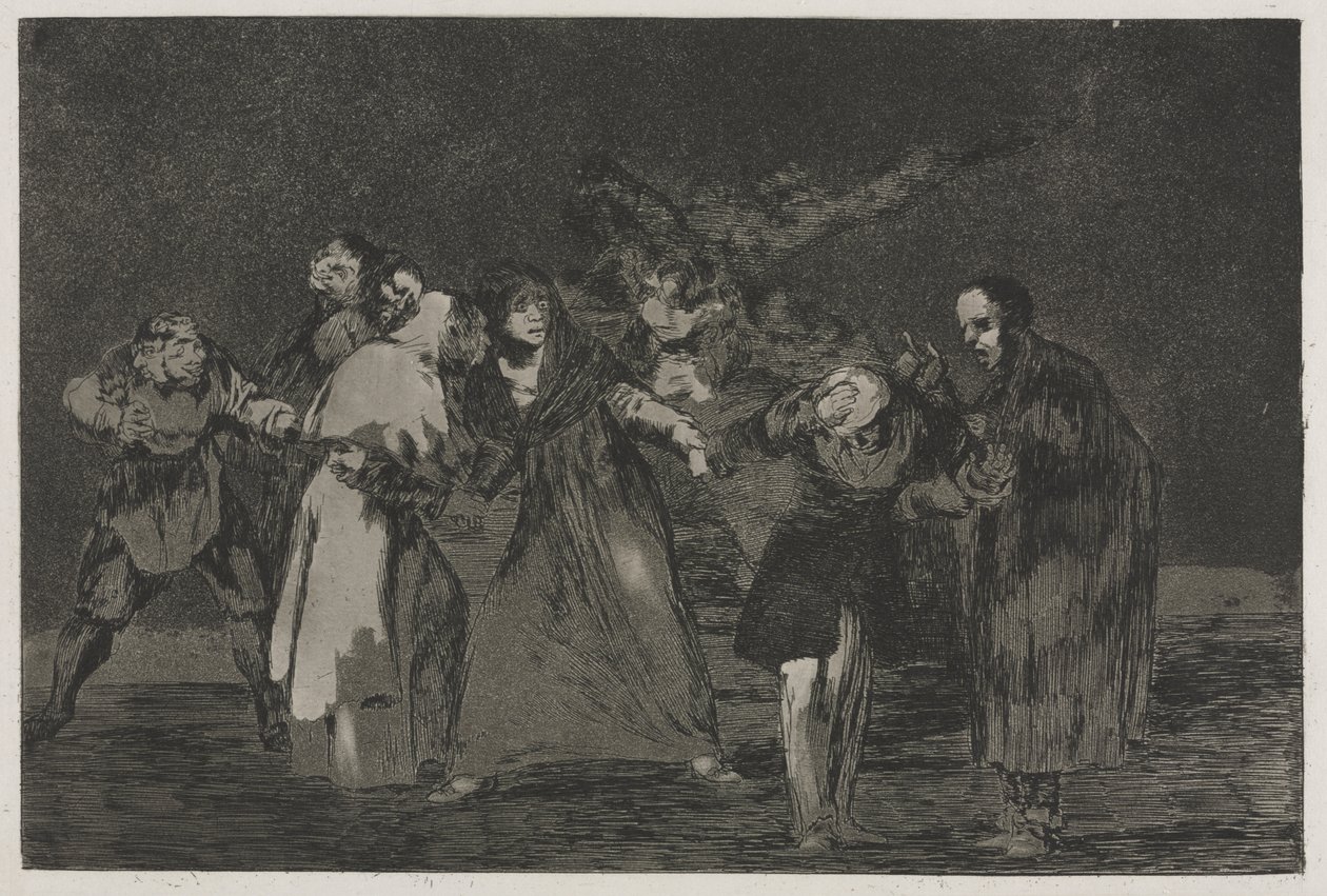 Přísloví: Rány se hojí rychleji než ukvapená slova od Francisco de Goya