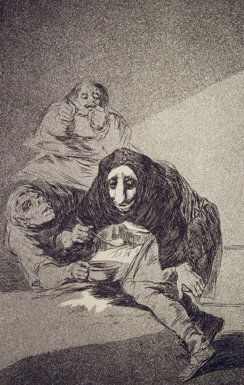 Ten ostudný Capricho č. 54 od Francisco de Goya