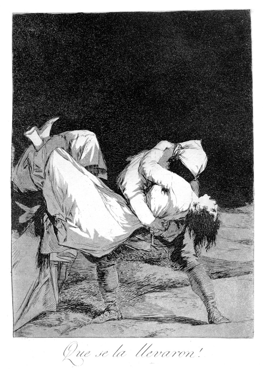 Odnesli ji!, 1799 od Francisco de Goya