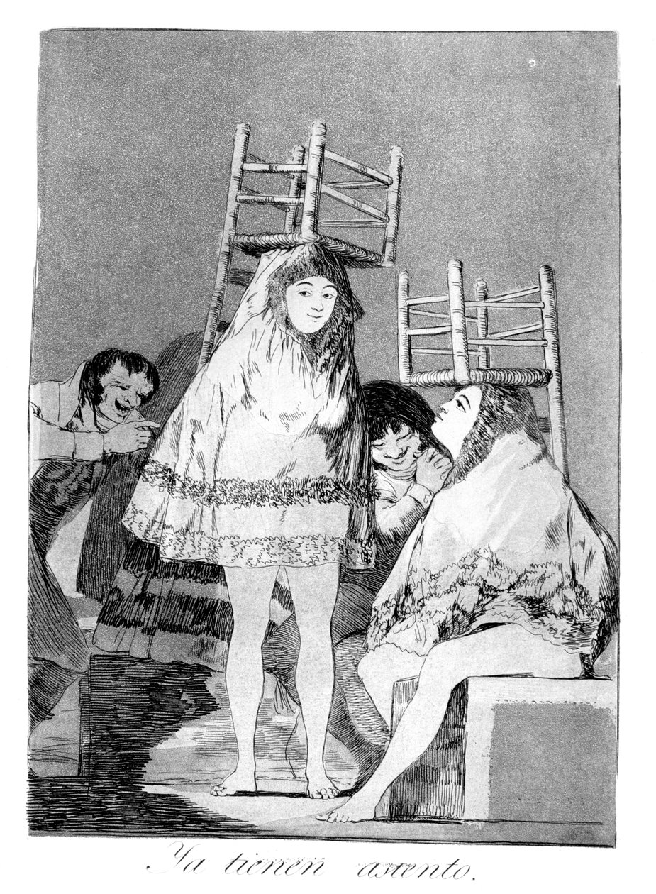 Už mají místo, 1799 od Francisco de Goya