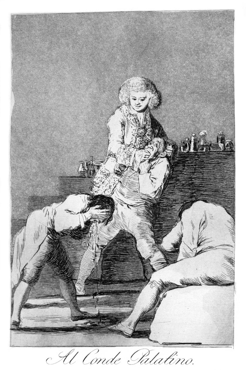 Hraběti Palatinovi, 1799 od Francisco de Goya