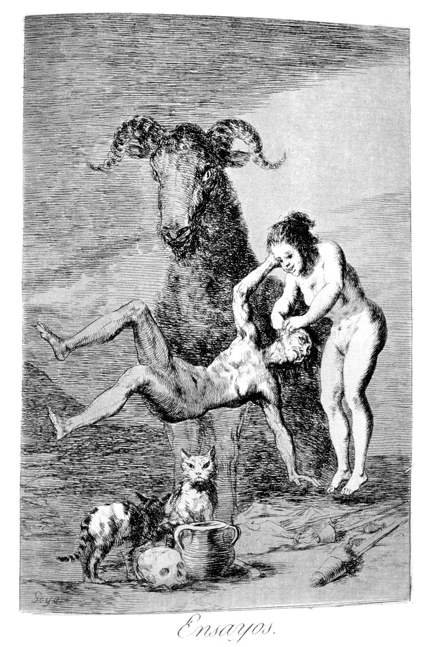 Soudy, 1799 od Francisco de Goya