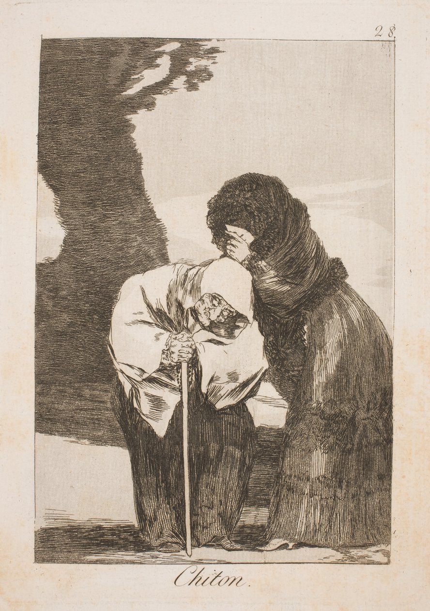 Ticho ticho od Francisco de Goya