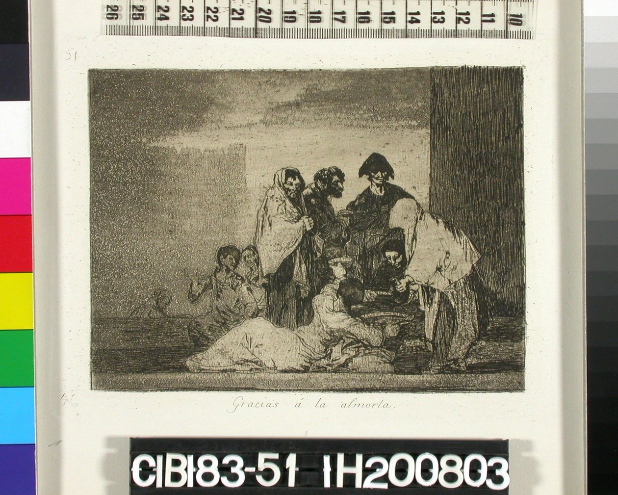 Ohne Titel od Francisco de Goya