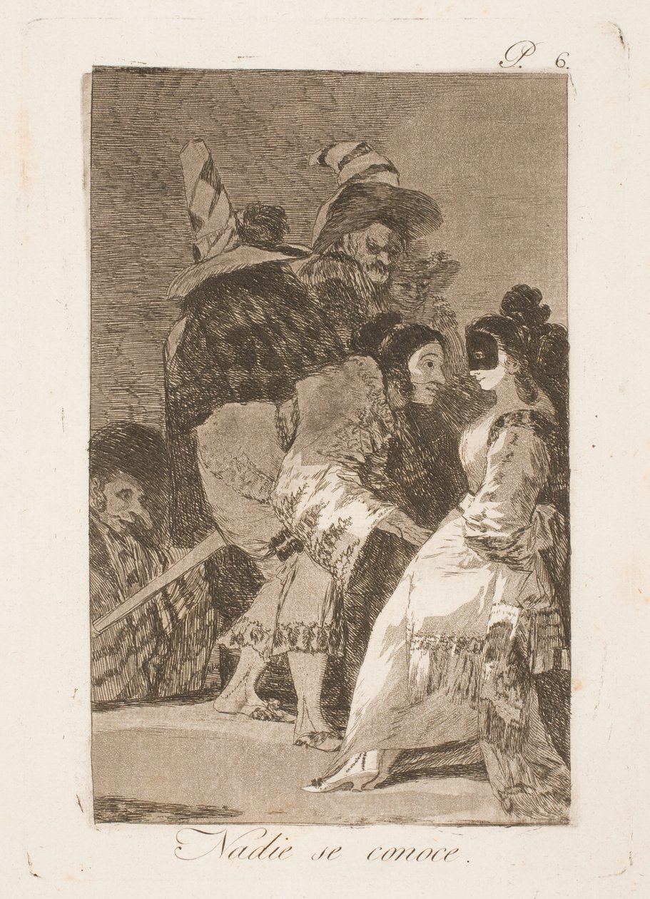 My se neznáme od Francisco de Goya